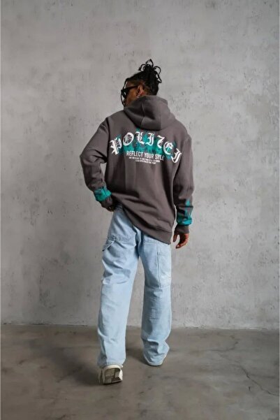 Kanonik Education Ανδρικό φούτερ με κουκούλα με τρία νήματα βαμβακερό φλόγα -...