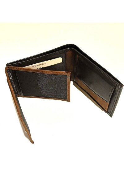 Monalisa Home Luxurious and Spacious Double-Colored Wallet with Multiple Comp...