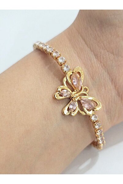 Monalisa Home Luxury Showy Stone Butterfly Motif Bracelet