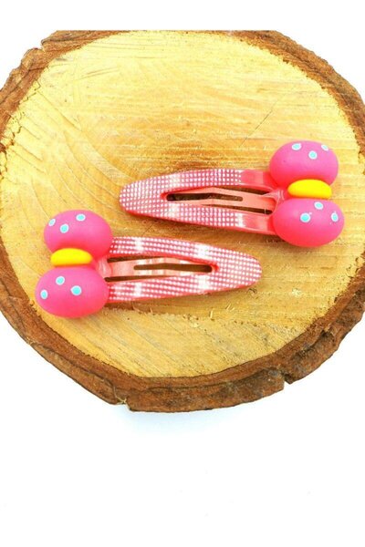 Monalisa Home Pink Color Figured Snap Children's Buckle