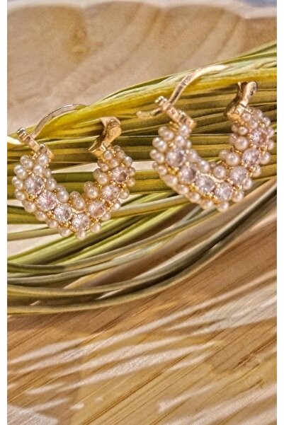 Monalisa Home Luxury Pearl Figured Showy Earrings
