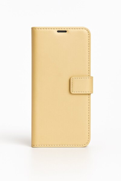 PiyasaSepeti Samsung Galaxy A04E Wallet Stand Cover Case Gold