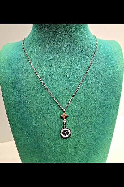 Monalisa Home Luxurious Figured Shiny Anti-Tarnish Steel Necklace
