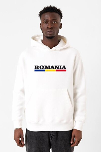 Tshirthane Hanorac cu glugă pentru bărbați, 3ip, cu imprimeu cu literă steagu...