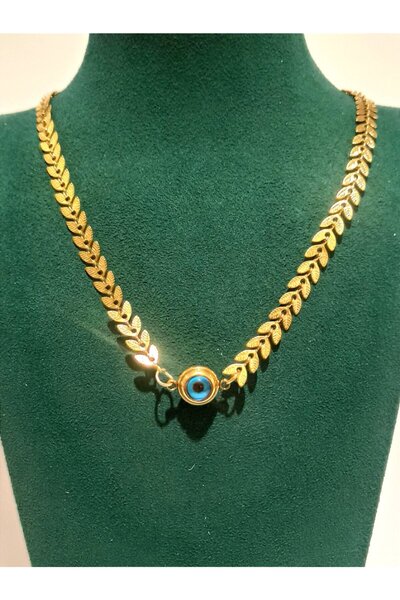 Monalisa Home Gold Color Luxury Figured Showy Necklace