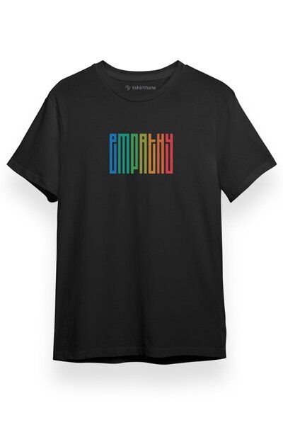 Tshirthane NCT Empathy Siyah Kısa kol Erkek Tshirt