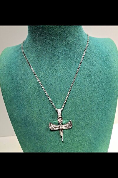 Monalisa Home Luxurious Figured Shiny Anti-Tarnish Steel Necklace