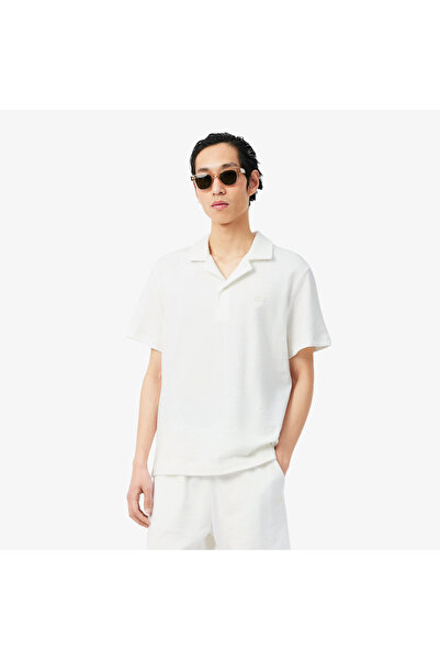 Lacoste Classic Fit Textured Polo Shirt - DH1969-00-70V