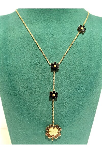Monalisa Home Silver Color Luxurious Figured Ornate Letter Necklace