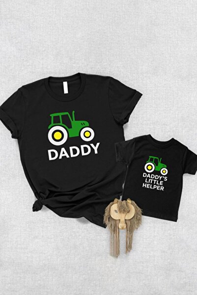 Tshirthane Daddy Little Helper για Father Son Girl - Τιμή ενός αντικειμένου, ...