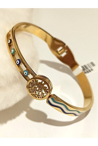 Monalisa Home Gold Color Luxurious Figured Ornate Bracelet
