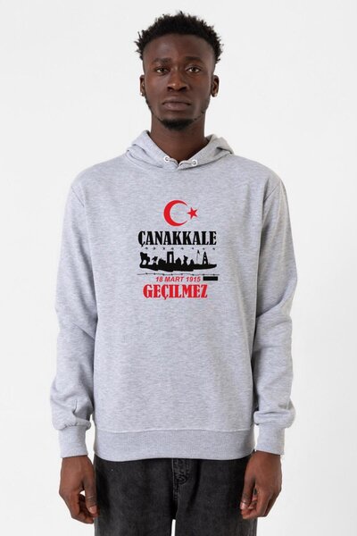 Tshirthane 18. mart Çanakkale Nepobedivi Grimelange muški dukserica sa kapulj...