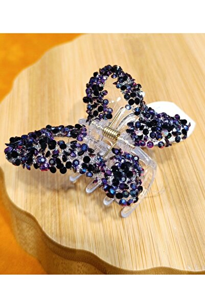 Monalisa Home Luxurious Flashy Glitter Butterfly Pinch Buckle