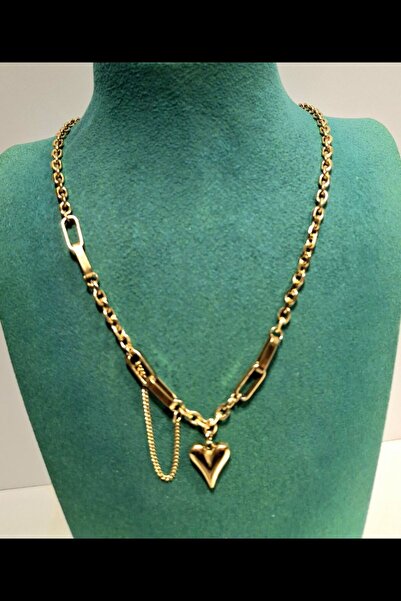 Monalisa Home Luxurious Figured Shiny Anti-Tarnish Steel Necklace