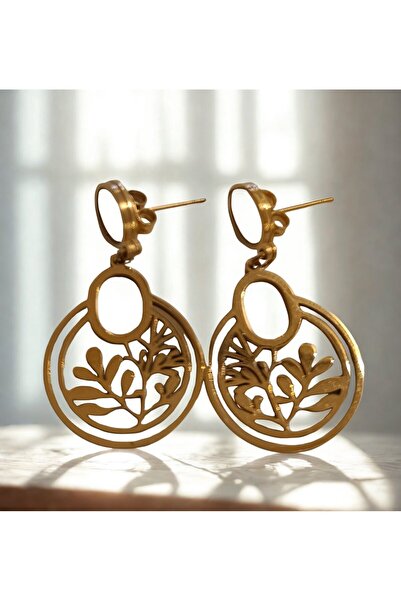 Monalisa Home Luxurious Figured Flashy Earrings with Dangle