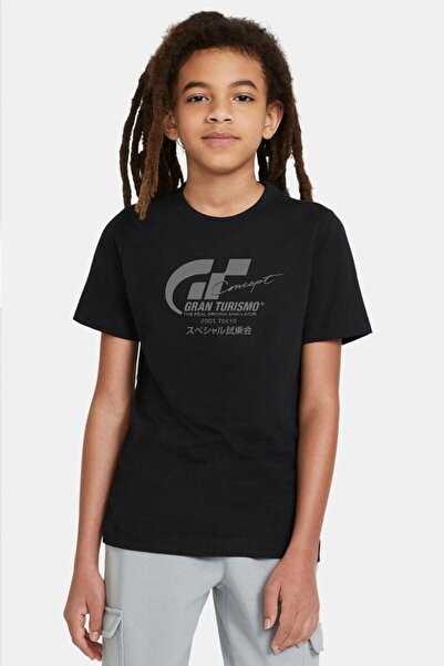 Tshirthane Tricou pentru copii Gran Turismo Concept negru