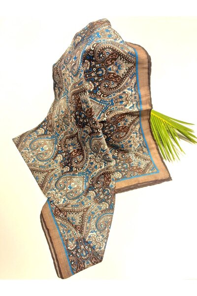 Monalisa Home Luxurious Figured Ornate Scarf