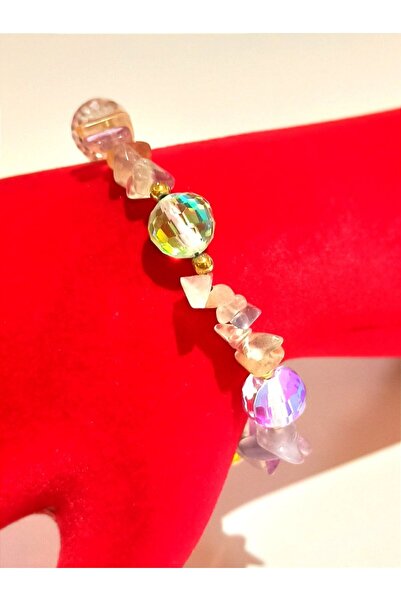 Monalisa Home Luxury Flashy Colorful Natural Stone Bracelet