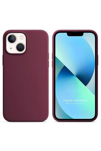 PiyasaSepeti Apple iPhone 15 Plus 6.7'' Liquit Launch Silicone Claret Red