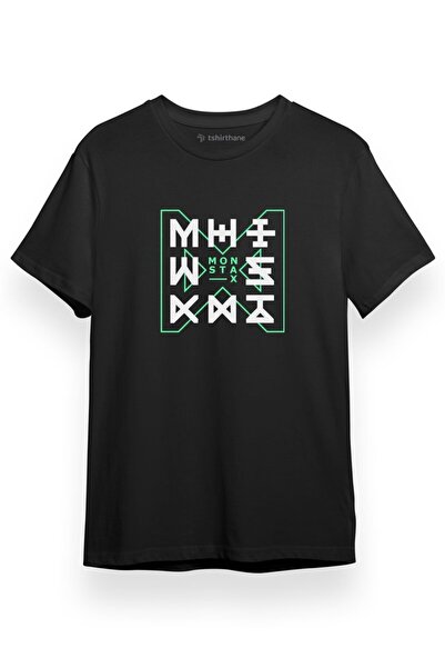 Tshirthane Monsta X The Code Pullover Siyah Kısa kol Erkek Tshirt