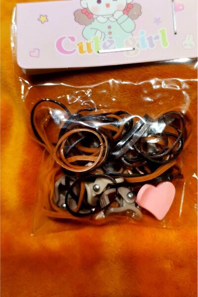 Monalisa Home Luxury Multiple Color Small Fastener and Mesh Rubber Buckle