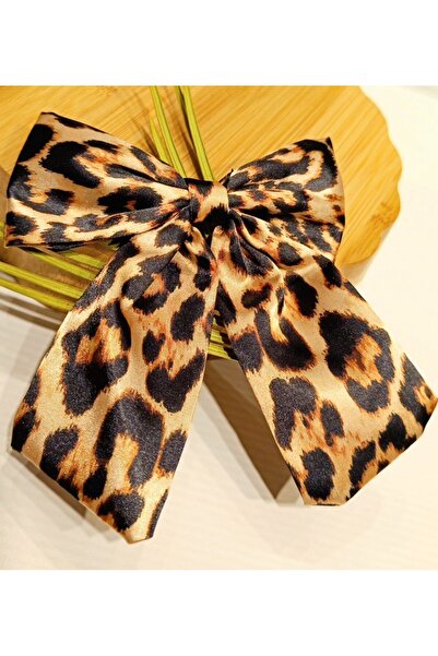 Monalisa Home مشبك مشبك على شكل فيونكة فاخر على شكل نمر