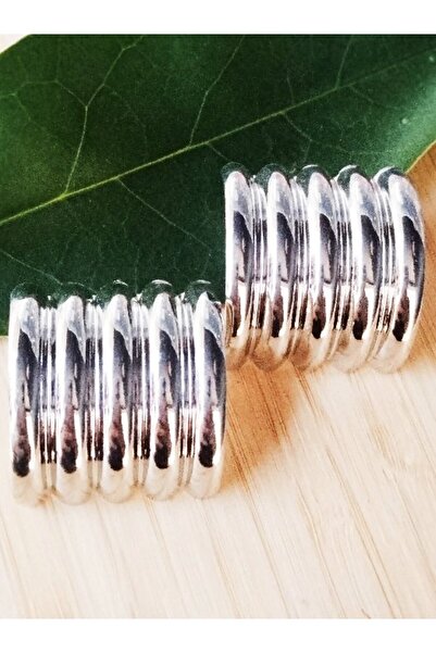 Monalisa Home Silver Color Luxury Flashy Figured Big Earrings