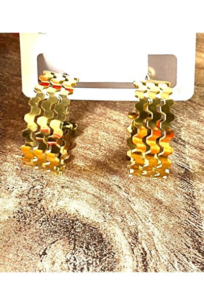 Monalisa Home Gold Color Luxury Showy Figured Earrings
