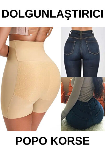 İNCEYAŞAM Γυναικείο Plumping Shaper Κορσέ με αναδυόμενο μήκος Κορσέ ισχίου Ba...