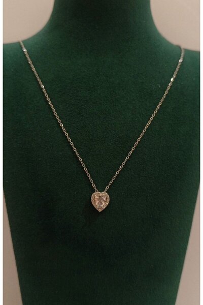Monalisa Home Silver Color Luxury Figured Flashy Necklace