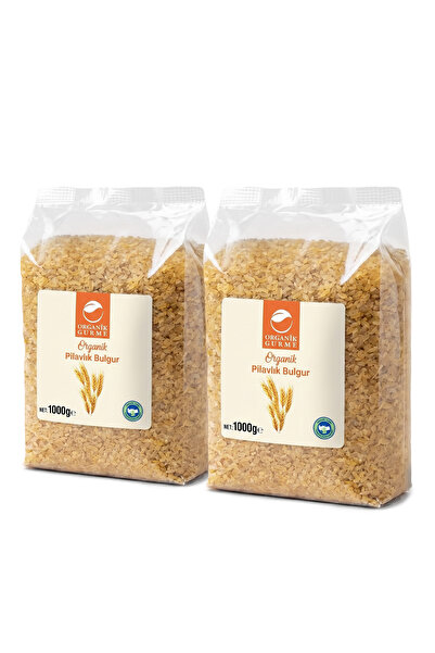 Organik Gurme 2'li Organik Pilavlık Bulgur 1000 gr