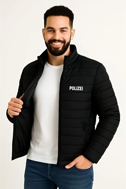 Kanonik Education Ανδρικό Micro Water Repellent Quilted B με τύπωμα μπουφάν B...