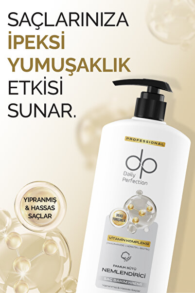 dp Daily Perfection Saç Bakım Kremi Pamuk Sütü 400 ml