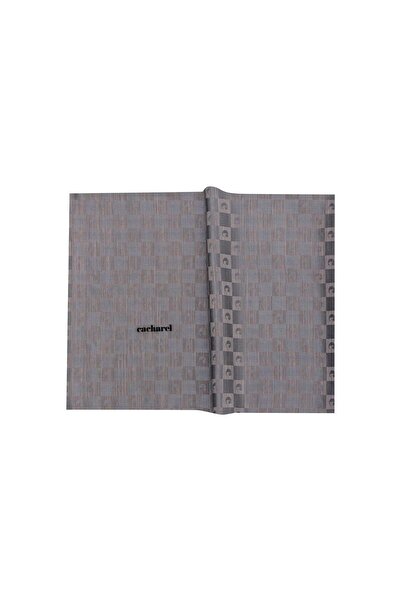 Cacharel Jacquard Silk Cotton Shawl - 8936983-971 Silver Blue