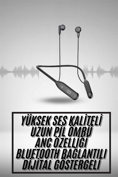 Kanonik Education سماعة رأس سلكية متوافقة مع تقنية البلوتوث لمدة 60 ساعة مع م...