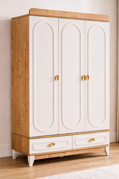 Setay Gardırop, Soft 3 Kapaklı 2 Çekmeceli Dolap