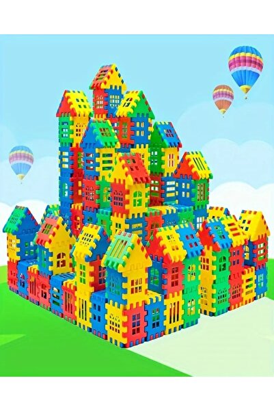 HAPPENS Puzzle City Eğitici Yapı Oyuncak Ve Inşaa Seti Yaratıcı Yapım Pixel Tasarım Eğitici Minecraft
