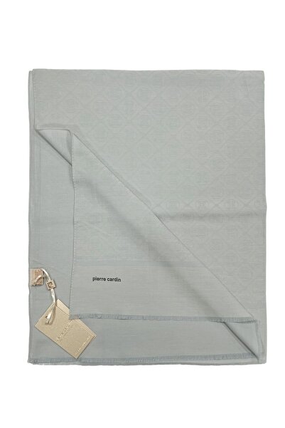 Pierre Cardin Cotton Shawl - Light Silver 971