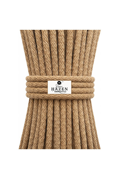 Hazen Home Βαμβακερό κορδόνι 6-7 mm – 2 Kg (90–100 μέτρα) - Κορδόνι για καλάθ...