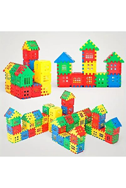 HAPPENS Puzzle City Eğitici Yapı Oyuncak Ve Inşaa Seti Yaratıcı Yapım Pixel Tasarım Eğitici Minecraft