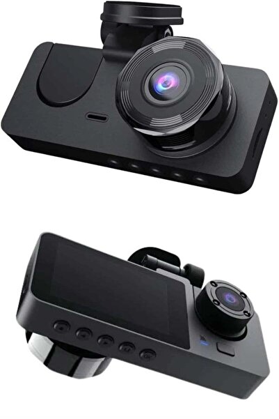 Kanonik Education Κάμερα οχήματος για καταγραφή δρόμου Hd Dvr με 3 κάμερες κα...