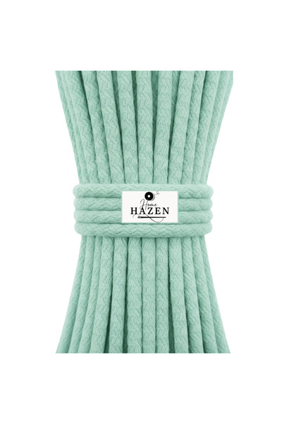 Hazen Home Βαμβακερό κορδόνι 6-7 mm – 2 Kg (90–100 μέτρα) - Κορδόνι για καλάθ...