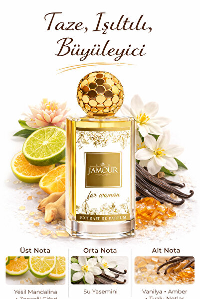 J'AMOUR EAU DE PARFUME W329 Bomb Kadın Parfümü 50 ml