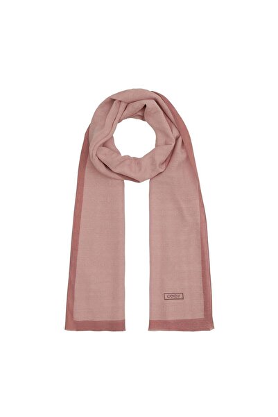 ipekevi Σάλι Monogram - Πούδρα Ροζ