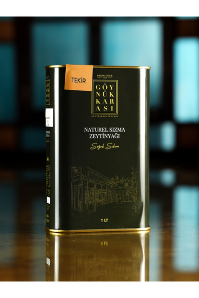 GÖYNÜK KARASI Erkenci Tekir - Kalamata Soğuk Sıkım Zeytinyağı 1 LT.