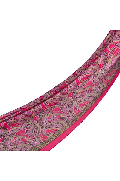 ipekevi Σάλι Tensoft με σχέδιο - Σχέδιο Αρμονίας - Φούξια