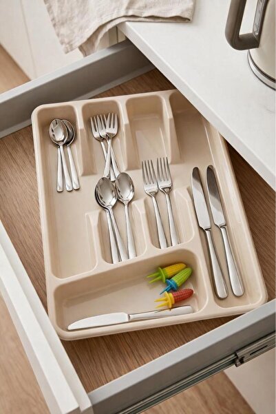 Smartware Συρτάρι μαχαιροπήρουνων Μικρού μεγέθους Μεταλλικό Γκρι