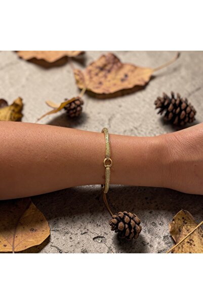 AlfaCollection سوار مزخرف بحجر الزركون