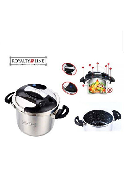dealshopromania Η χύτρα ταχύτητας Royalty Line Premium RL-PS 8 λίτρων μαγειρε...