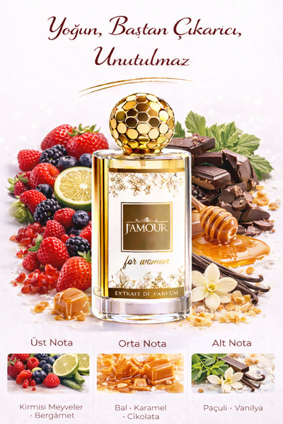 J'AMOUR EAU DE PARFUME W355 ANGEL'S STALLER 2025 Kadın Parfümü 50 ml -Yoğun T...